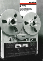 Revox C-270-Owners-Manual 